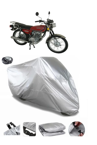 Mondial 125 UAG Su  Geçirmez Motosiket Brandası Arka Çanta Uyumlu ürün görseli 1