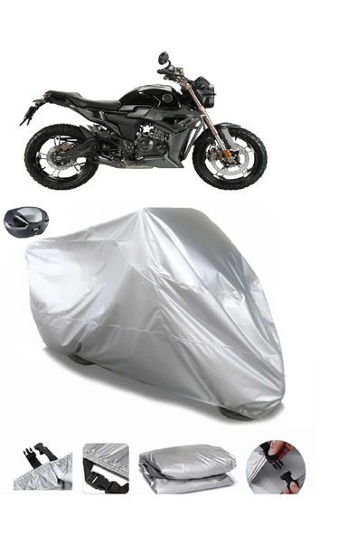 Zontes 155 G1 Su  Geçirmez Motosiket Brandası Arka Çanta Uyumlu