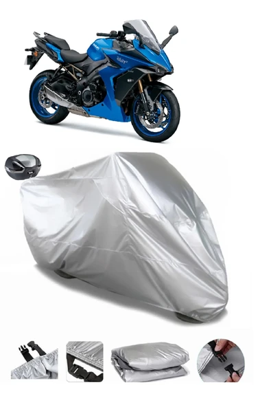 Suzuki GSX-S 1000 GT Su  Geçirmez Motosiket Brandası Arka Çanta Uyumlu ürün görseli 1