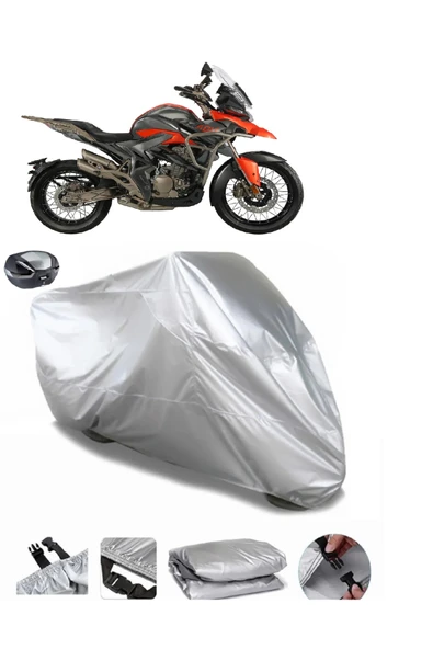 Zontes 310 T Su  Geçirmez Motosiket Brandası Arka Çanta Uyumlu