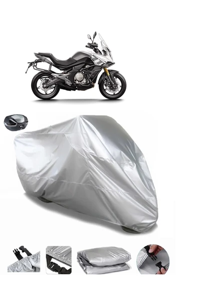 CF Moto 650MT Su  Geçirmez Motosiket Brandası Arka Çanta Uyumlu