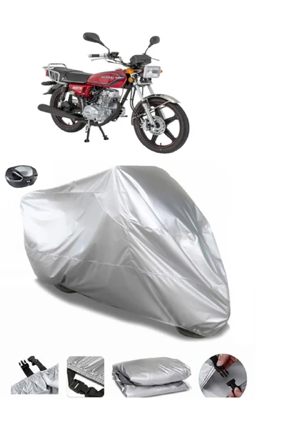 Mondial 100 UGK Su  Geçirmez Motosiket Brandası Arka Çanta Uyumlu