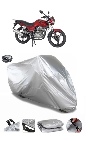 Mondial 125 MH Su  Geçirmez Motosiket Brandası Arka Çanta Uyumlu