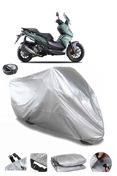 Yuki Defender Maxi ADV Su  Geçirmez Motosiket Brandası Arka Çanta Uyumlu ürün görseli 1