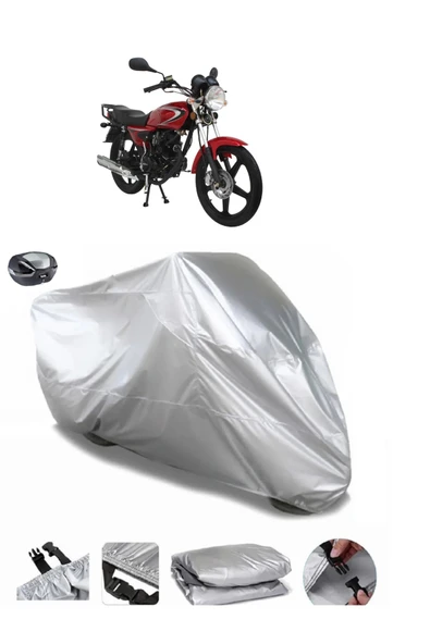 Mondial 100 MG Prince Su  Geçirmez Motosiket Brandası Arka Çanta Uyumlu ürün görseli 1