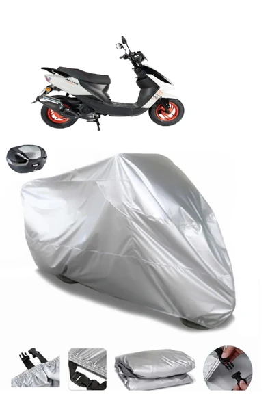 Arora AR 50-11 Ares Su  Geçirmez Motosiket Brandası Arka Çanta Uyumlu