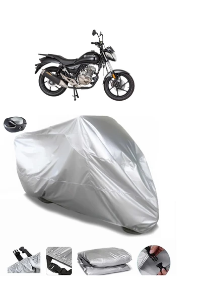 Mondial Vulture I-E Su  Geçirmez Motosiket Brandası Arka Çanta Uyumlu