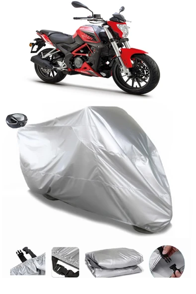 Benelli BN 251 Su  Geçirmez Motosiket Brandası Arka Çanta Uyumlu ürün görseli 1