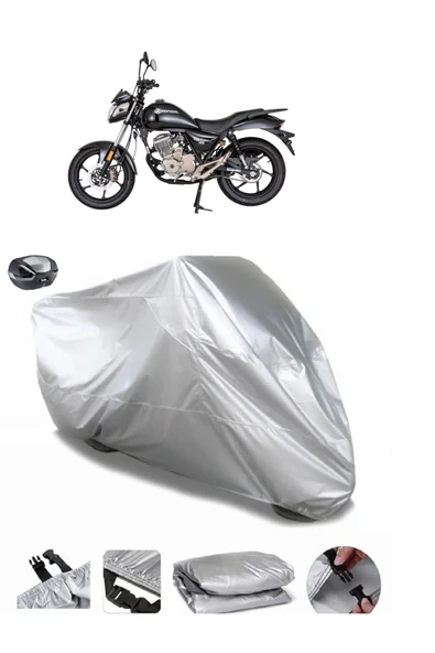 Mondial 125 Vulture i Su  Geçirmez Motosiket Brandası Arka Çanta Uyumlu