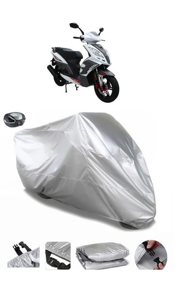 Mondial 150 Mash Su  Geçirmez Motosiket Brandası Arka Çanta Uyumlu ürün görseli 1