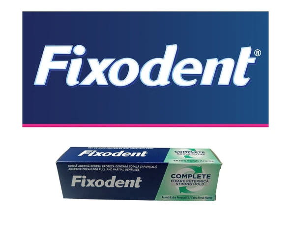 Fixodent Complete Ferah 47 gr Protez Diş Yapıştırıcı