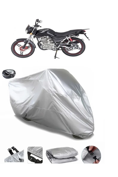 Mondial 150 MH Drift Su  Geçirmez Motosiket Brandası Arka Çanta Uyumlu ürün görseli 1