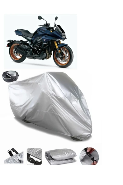 Suzuki Katana Su  Geçirmez Motosiket Brandası Arka Çanta Uyumlu
