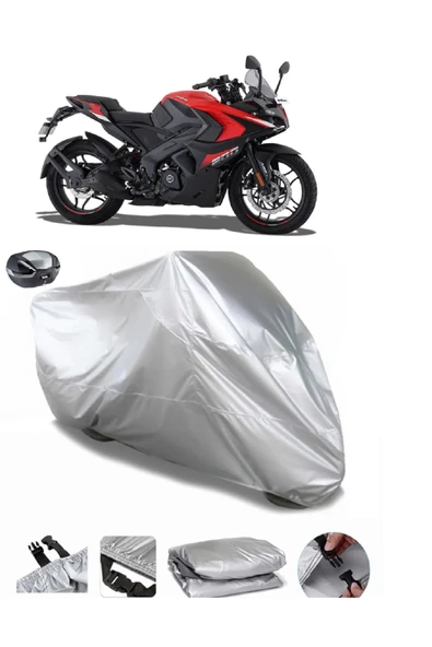 Bajaj Pulsar RS 200 Su  Geçirmez Motosiket Brandası Arka Çanta Uyumlu ürün görseli 1