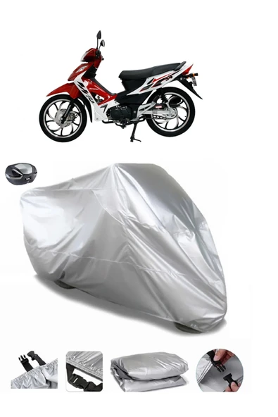 Mondial 100 SFS Sport Su  Geçirmez Motosiket Brandası Arka Çanta Uyumlu ürün görseli 1