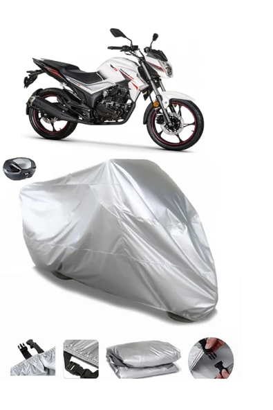 Rks Titanium 220 Su  Geçirmez Motosiket Brandası Arka Çanta Uyumlu ürün görseli 1