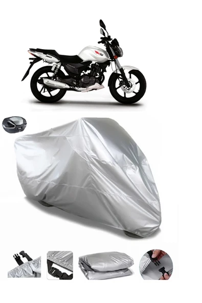 Rks Titanic 150-S Su  Geçirmez Motosiket Brandası Arka Çanta Uyumlu