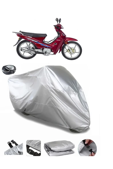 Kanuni Cup 100 Su  Geçirmez Motosiket Brandası Arka Çanta Uyumlu ürün görseli 1