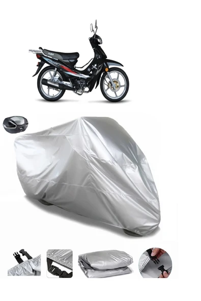 Kuba SJ100-16D Su  Geçirmez Motosiket Brandası Arka Çanta Uyumlu ürün görseli 1