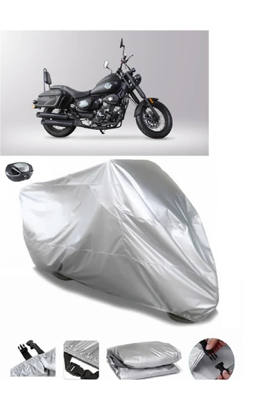 Falcon Freedom 250 Su  Geçirmez Motosiket Brandası Arka Çanta Uyumlu ürün görseli 1