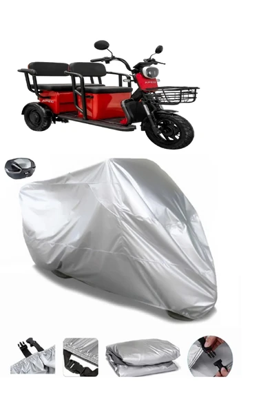 APM5Su  Geçirmez Motosiket Brandası Arka Çanta Uyumlu ürün görseli 1