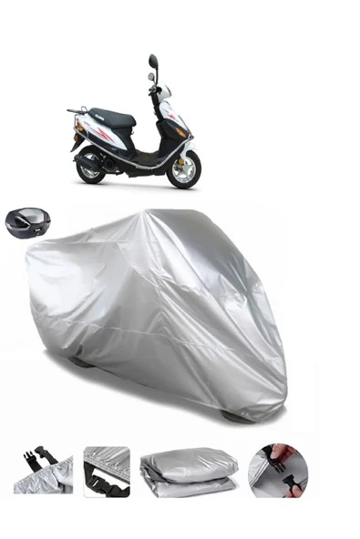 Kuba Fighter 80 Su  Geçirmez Motosiket Brandası Arka Çanta Uyumlu ürün görseli 1