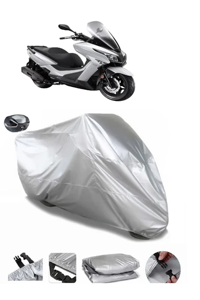 Kymco Xtown 250i Su  Geçirmez Motosiket Brandası Arka Çanta Uyumlu ürün görseli 1