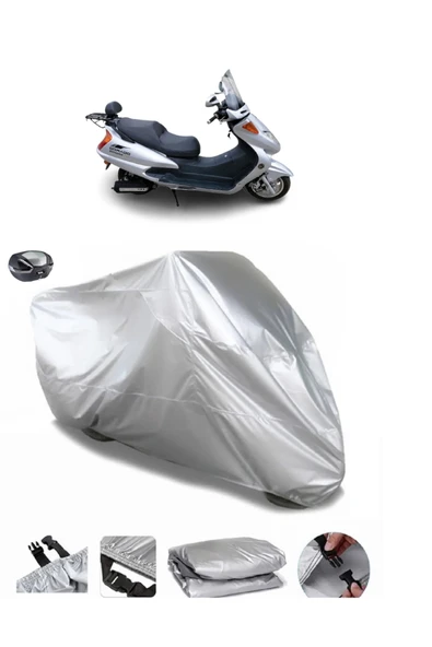 Dorado Akida Scooter 125 Su  Geçirmez Motosiket Brandası Arka Çanta Uyumlu