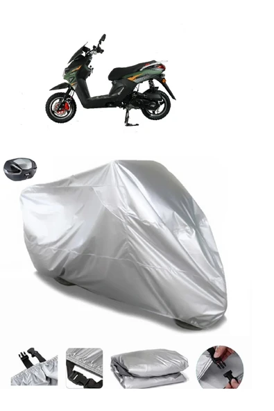 Altai F1Max Pro 50 Su  Geçirmez Motosiket Brandası Arka Çanta Uyumlu ürün görseli 1