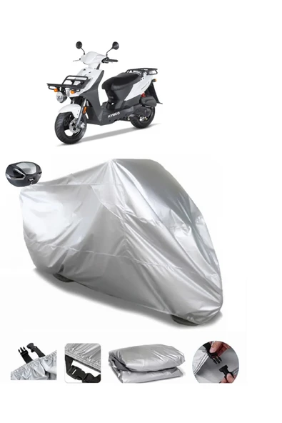 Kymco Agility Carry 125i Su  Geçirmez Motosiket Brandası Arka Çanta Uyumlu ürün görseli 1