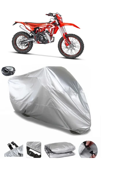 Beta Xtrainer Su  Geçirmez Motosiket Brandası Arka Çanta Uyumlu