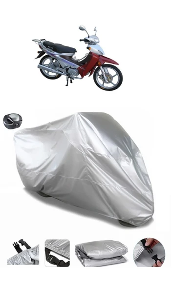 Asya AS 100-7 Turkcub Lüks Su  Geçirmez Motosiket Brandası Arka Çanta Uyumlu ürün görseli 1