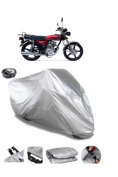 Kuba Prince 50 Su  Geçirmez Motosiket Brandası Arka Çanta Uyumlu ürün görseli 1