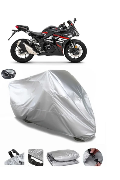 Rks R250 Su  Geçirmez Motosiket Brandası Arka Çanta Uyumlu ürün görseli 1