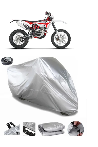 Beta RR 4T Enduro 350 Su  Geçirmez Motosiket Brandası Arka Çanta Uyumlu ürün görseli 1