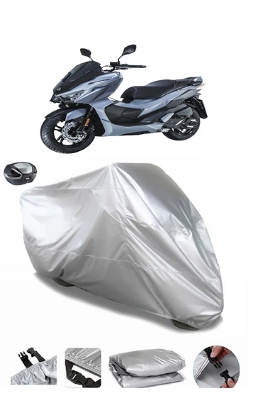 Sym Jet X 125 Su  Geçirmez Motosiket Brandası Arka Çanta Uyumlu