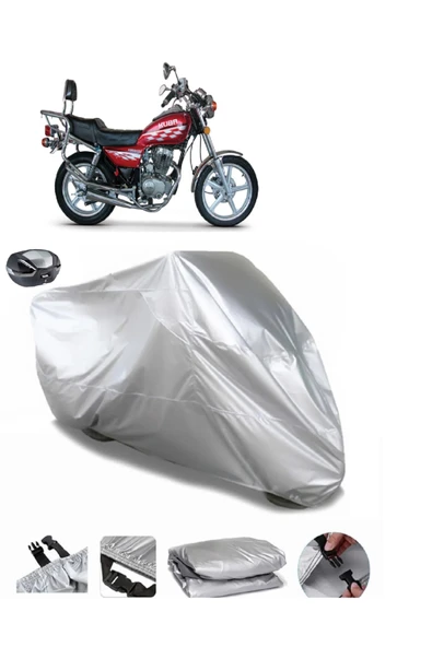 Kuba KB150-25 Su  Geçirmez Motosiket Brandası Arka Çanta Uyumlu