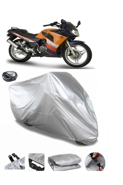 Kanuni Racer 200 Su  Geçirmez Motosiket Brandası Arka Çanta Uyumlu ürün görseli 1