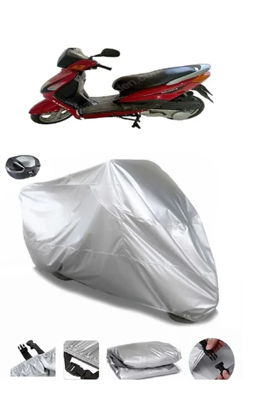 Ramzey RMZ 125 T-D Su  Geçirmez Motosiket Brandası Arka Çanta Uyumlu ürün görseli 1