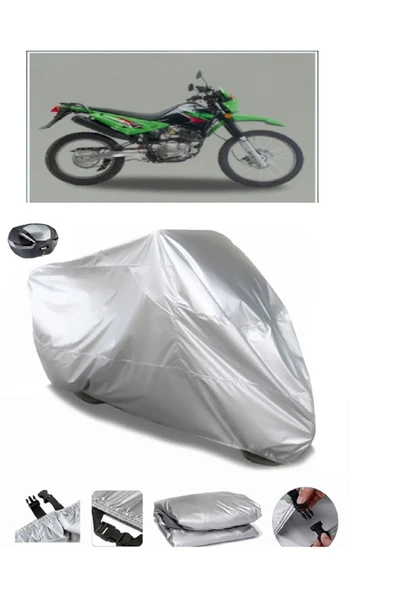 Ramzey QM 200 GY Su  Geçirmez Motosiket Brandası Arka Çanta Uyumlu ürün görseli 1