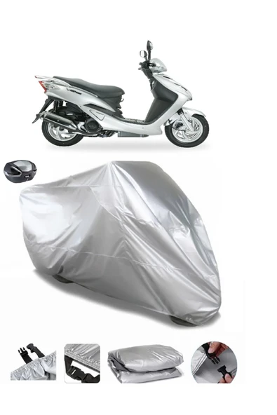 Sym VS 150 Su  Geçirmez Motosiket Brandası Arka Çanta Uyumlu ürün görseli 1