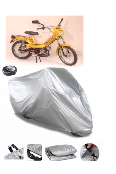 Ramzey Classic Su  Geçirmez Motosiket Brandası Arka Çanta Uyumlu