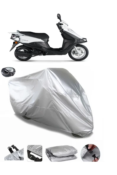 Rks Private 125 Su  Geçirmez Motosiket Brandası Arka Çanta Uyumlu ürün görseli 1