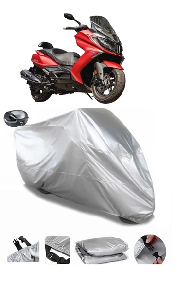 Kymco Downtown 250i Su  Geçirmez Motosiket Brandası Arka Çanta Uyumlu ürün görseli 1