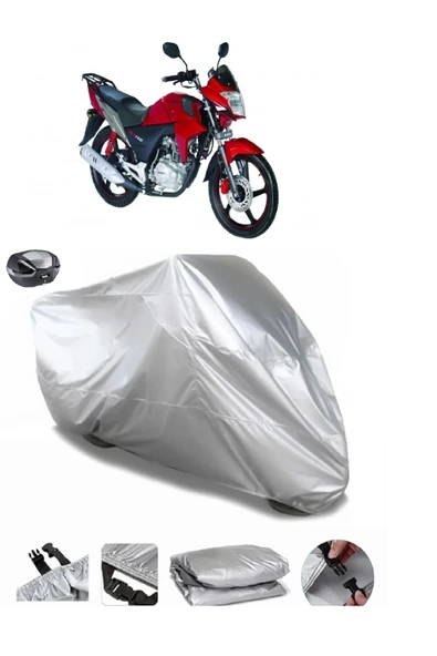 Bisan Tornado FKT 150 Su  Geçirmez Motosiket Brandası Arka Çanta Uyumlu