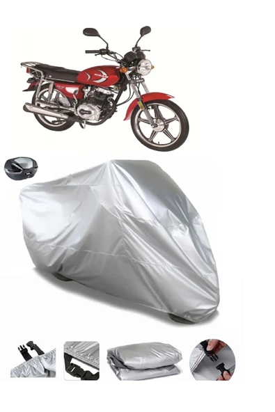 Bisan Toprak WRC 125 Su  Geçirmez Motosiket Brandası Arka Çanta Uyumlu ürün görseli 1