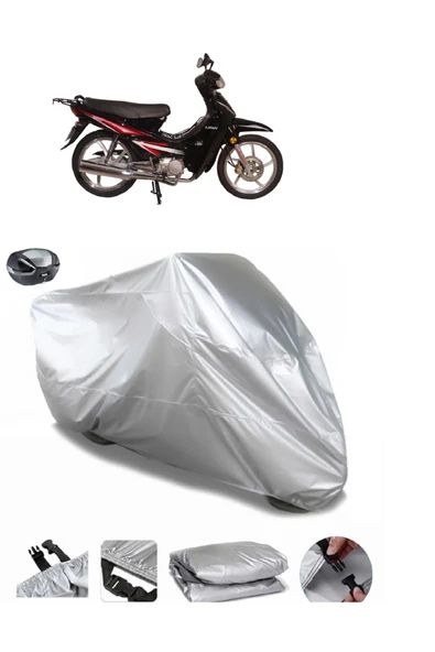 Bisan Lifan TaySu  Geçirmez Motosiket Brandası Arka Çanta Uyumlu