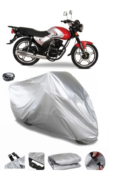 Falcon SK 125 KMT Su  Geçirmez Motosiket Brandası Arka Çanta Uyumlu ürün görseli 1