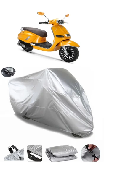 Rks Siesta Su  Geçirmez Motosiket Brandası Arka Çanta Uyumlu