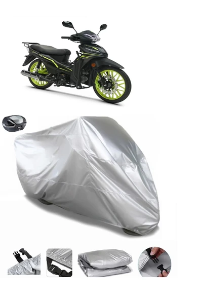 Rks Sniper 50 Su  Geçirmez Motosiket Brandası Arka Çanta Uyumlu ürün görseli 1